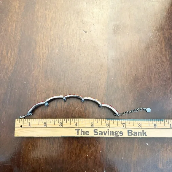 SIMPLY VERA WANG Necklace Earrings & Bracelet 4 Piece Set Gun Metal Gray Tone - Picture 15 of 15